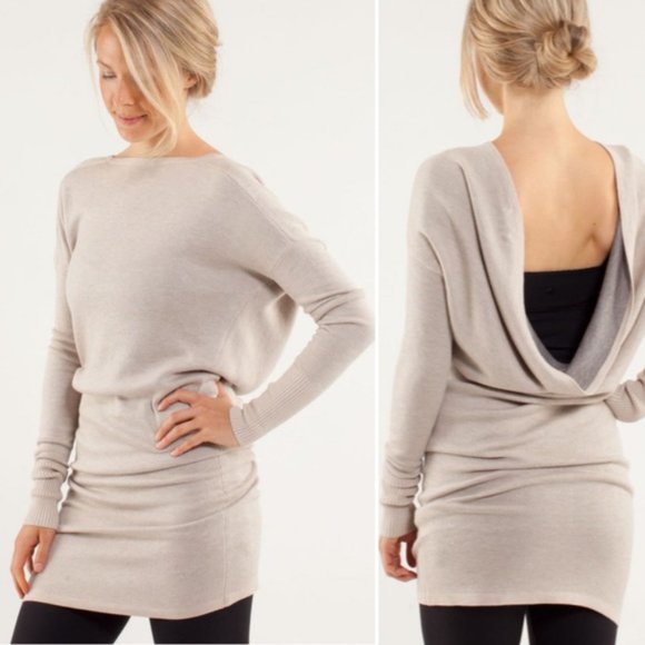 Lululemon Serenity Sweater Wrap Dress 